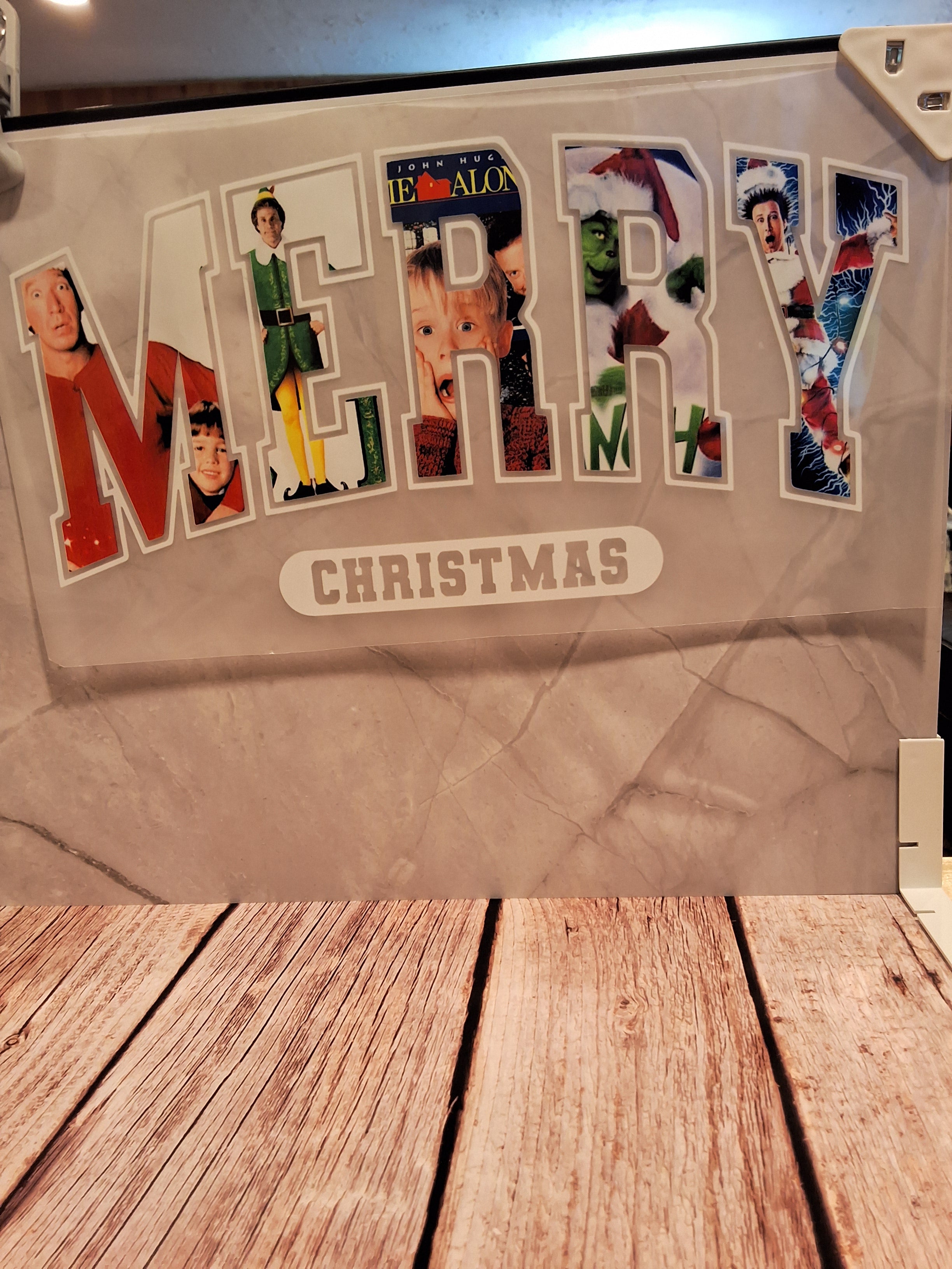 Merry Christmas classic movie character DTF