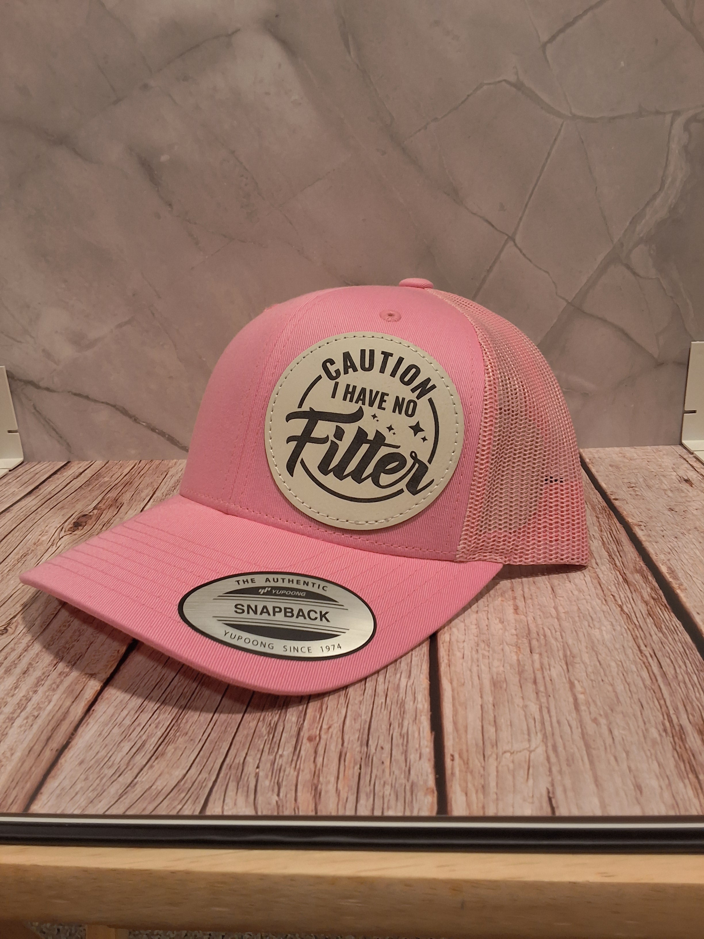 Caution I have no filter hat