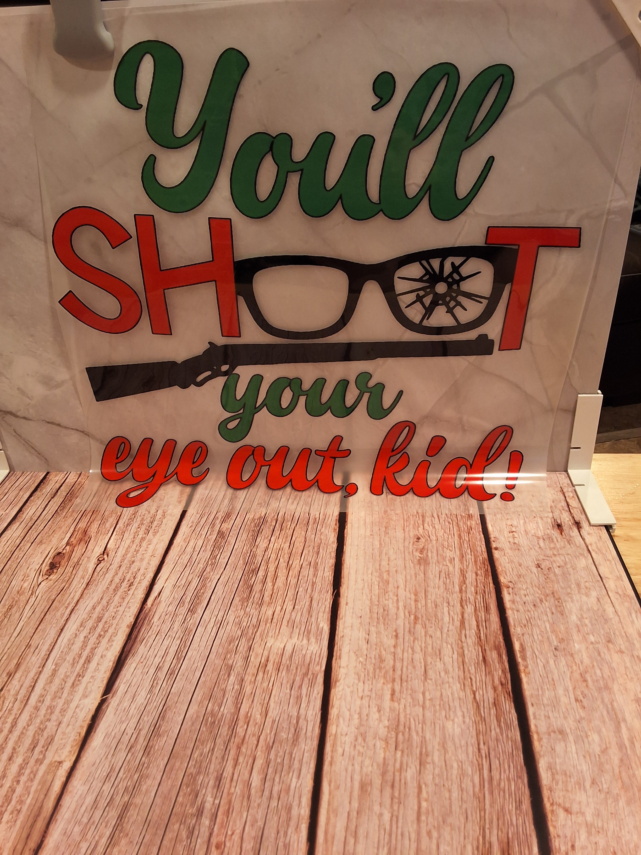 You'll shoot your eye out, kid DTF