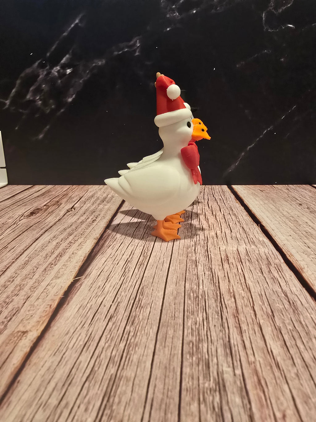 Christmas goose trio