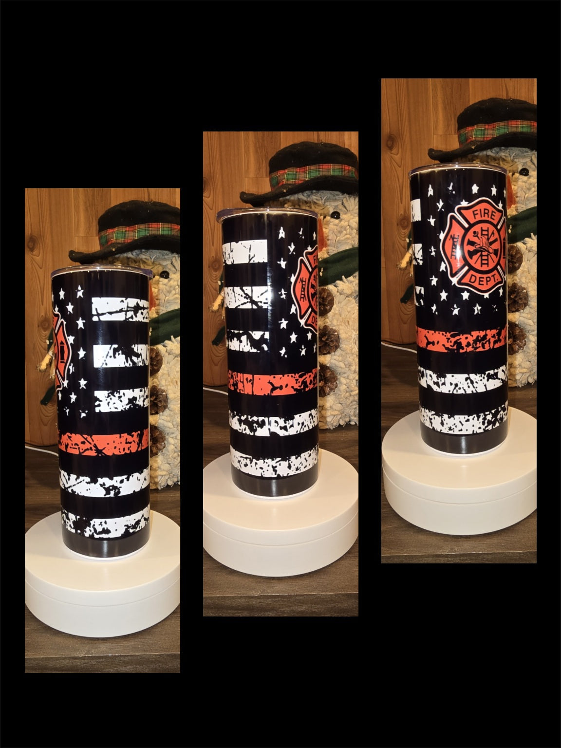 Firefighter tumbler