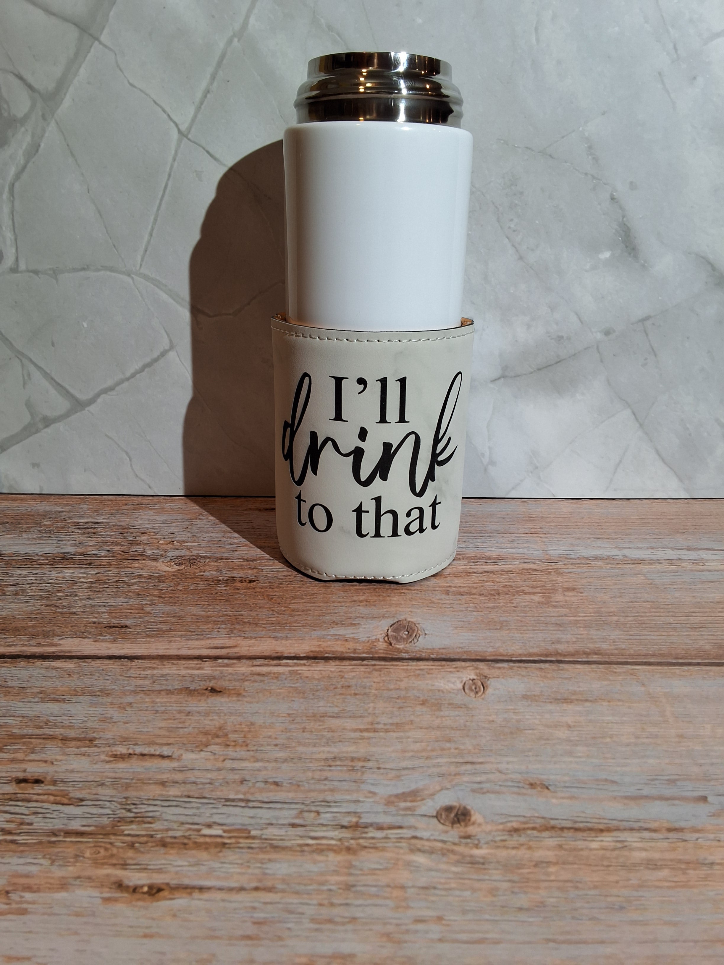 I'll drink to that