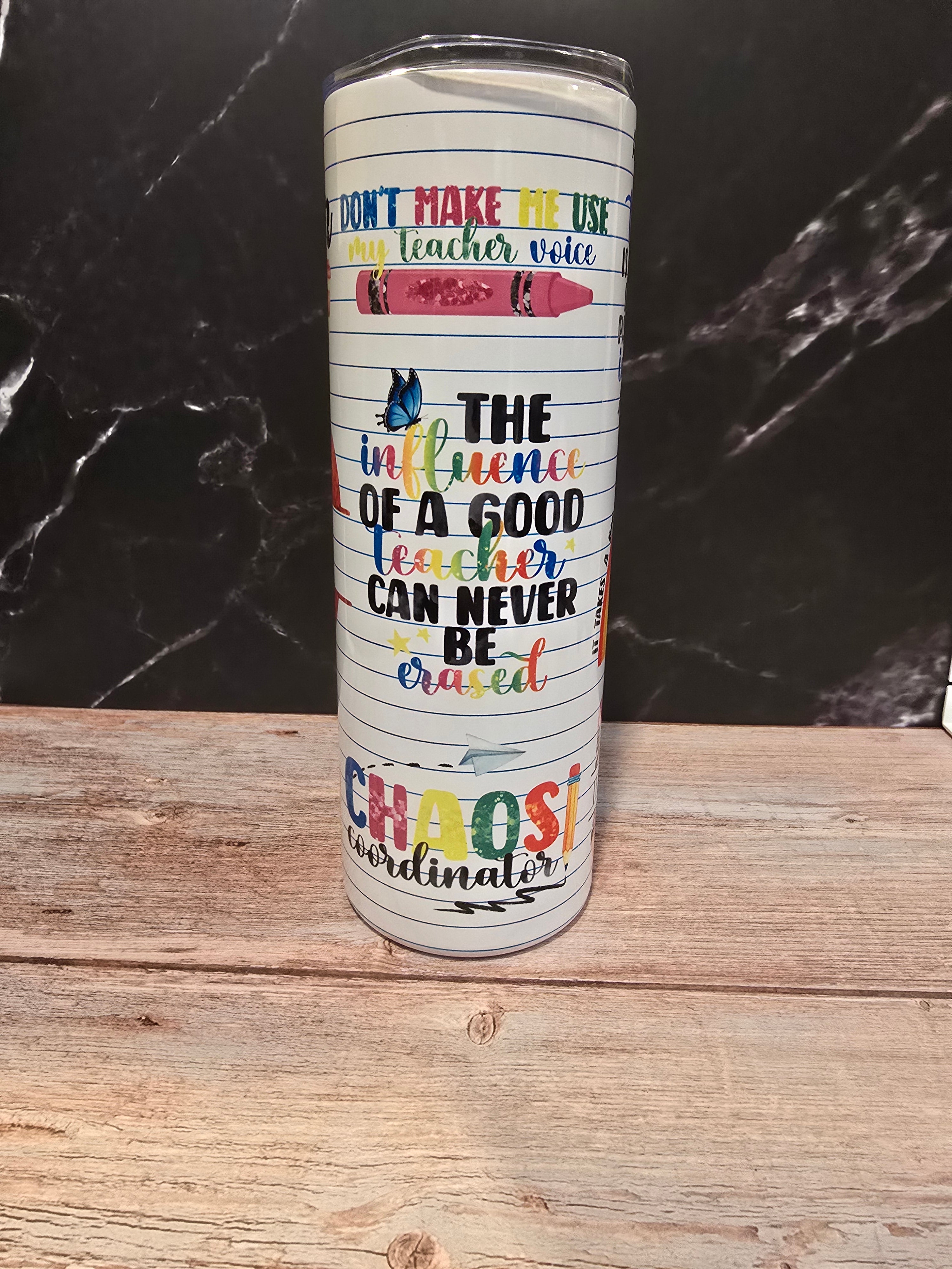 Teacher tumbler